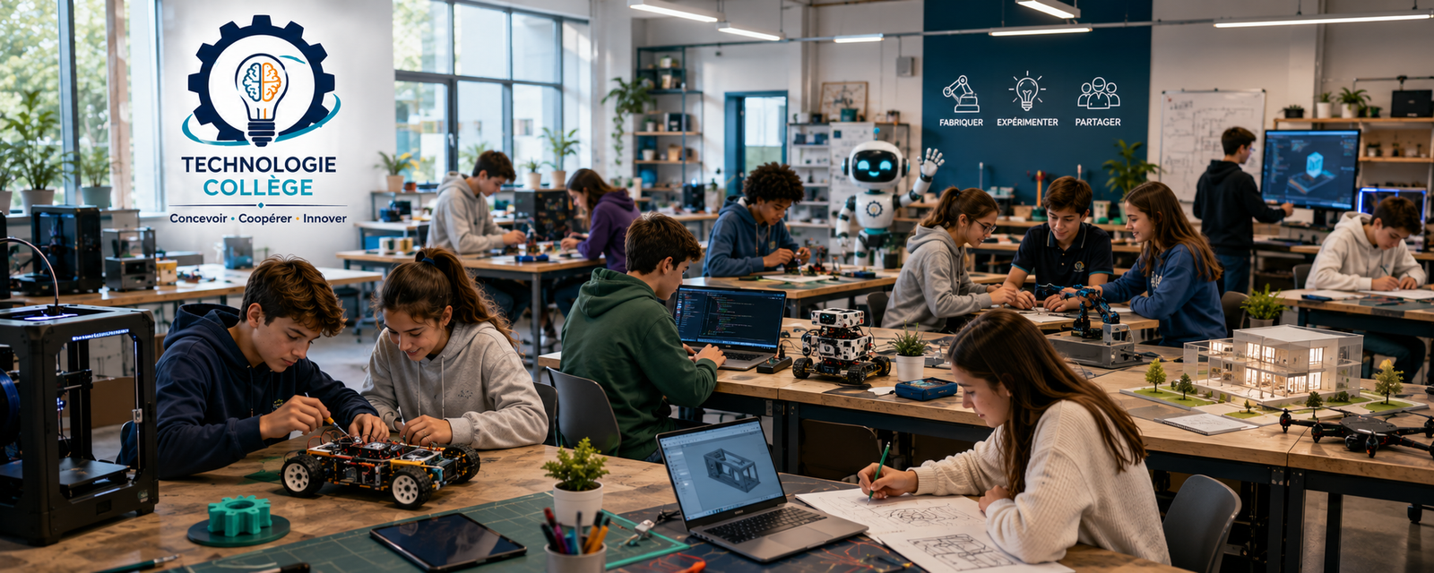 La vie du labo NotreTechLab : fabriquer, expérimenter, partager