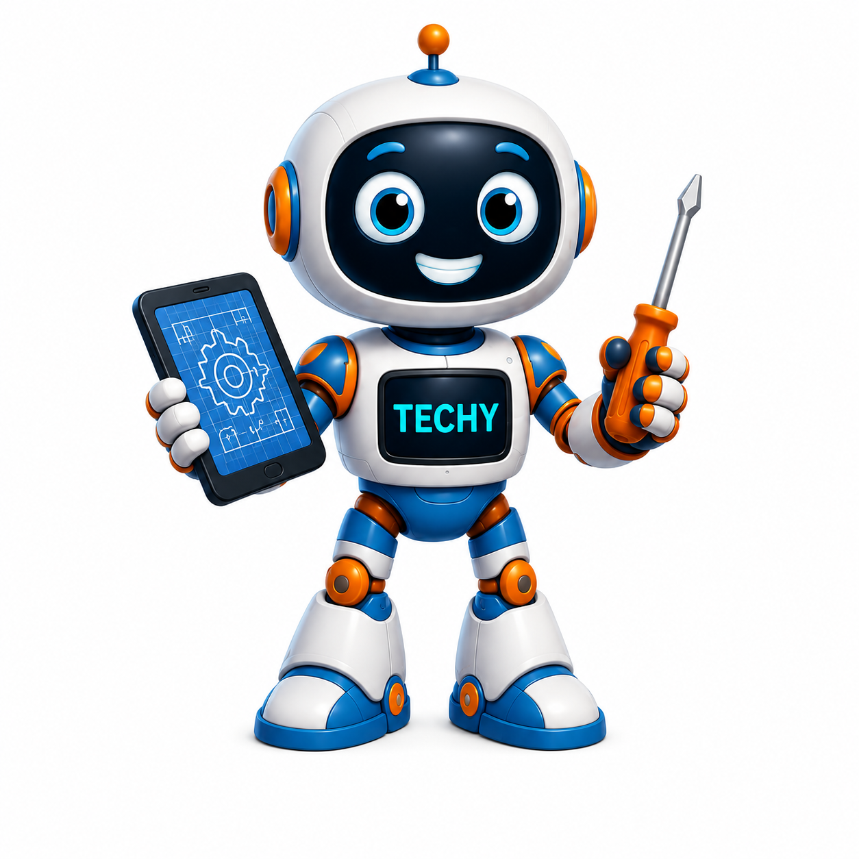 Techy, la mascotte de NotreTechLab